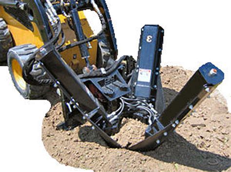 spartan equipment skid steer tree spade|skid steer tree transplanter spade.